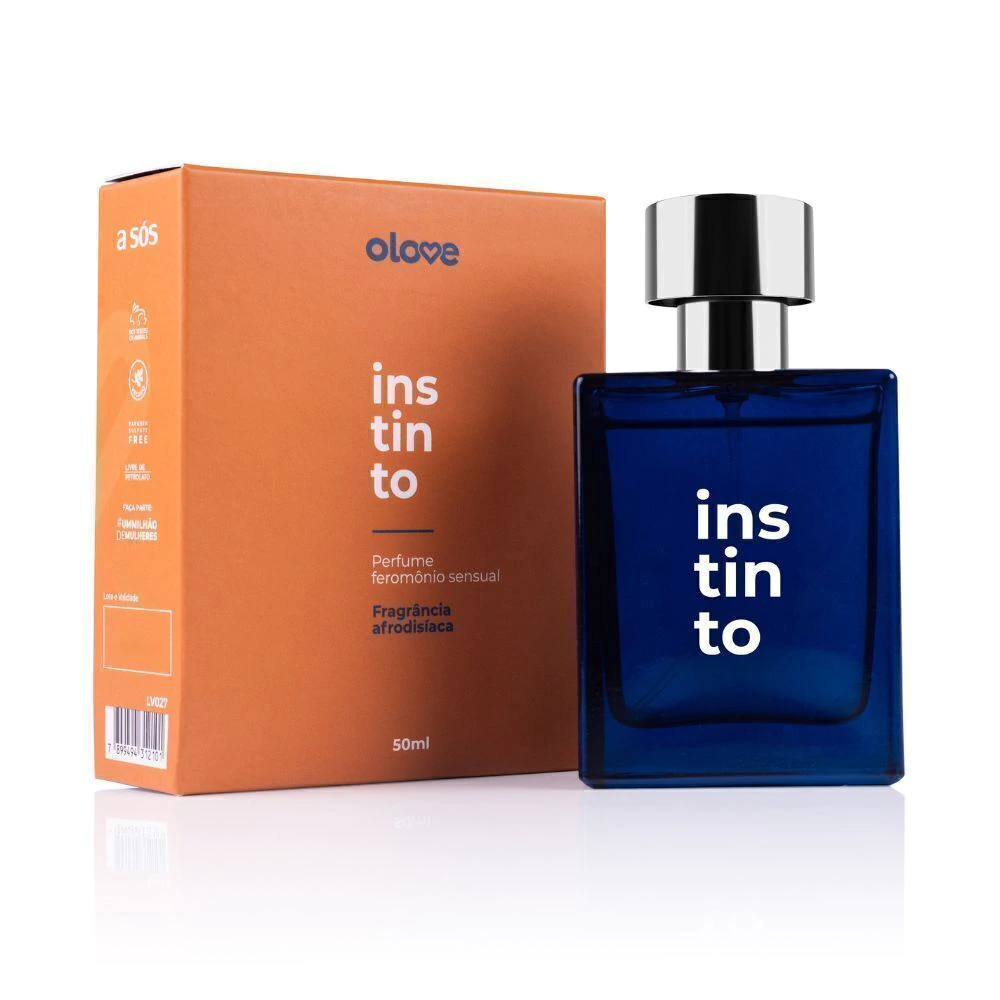 Perfume Feromônio Sensual Masculino Olove Instinto 50ml