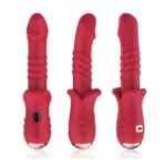 Vibrador Ponto G em Formato Glande com Movimento Vai e Vem Recarregável - Imagem 5