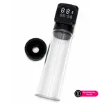 Bomba peniana automatica com visor digital moderno e tubo transparente graduado