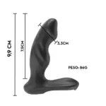 Vibrador Massageador de Próstata Compacto por Aplicativo em Silicone - Imagem 3