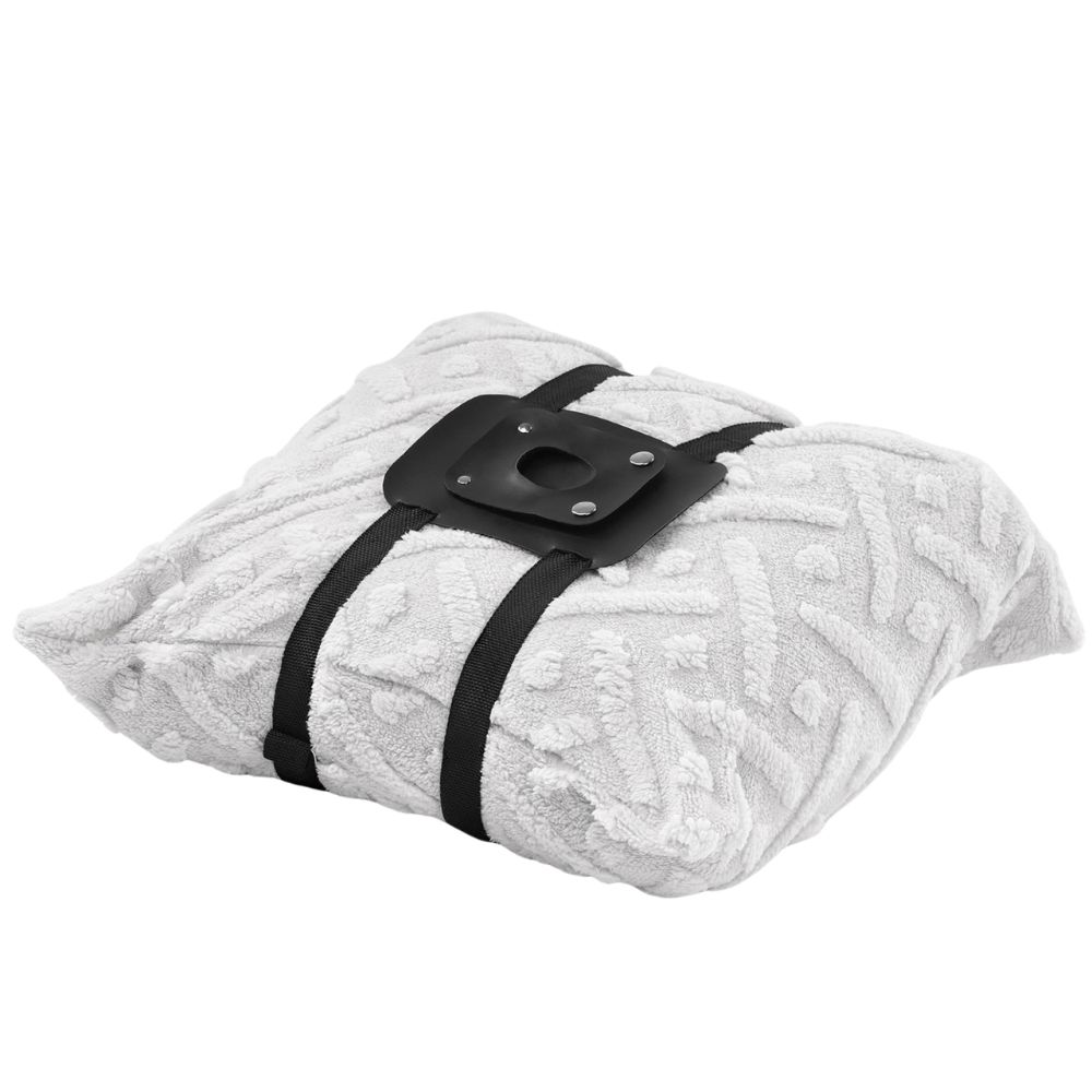 Cinta strap-on para almofada de posicionamento em couro sintético e nylon