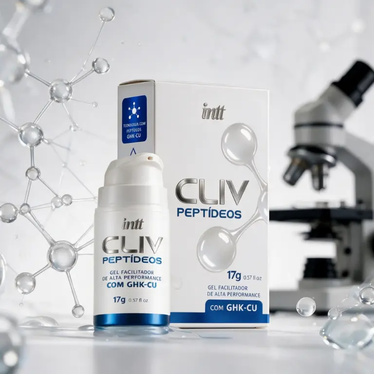 Cliv Peptídeos Intt 17g gel dessensibilizante anal embalagem com aplicador pump
