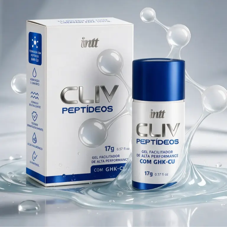 Cliv Peptídeos Intt 17g gel dessensibilizante anal com aplicador pump