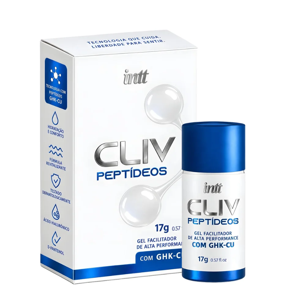 Cliv Peptídeos Intt 17g gel dessensibilizante anal com aplicador pump